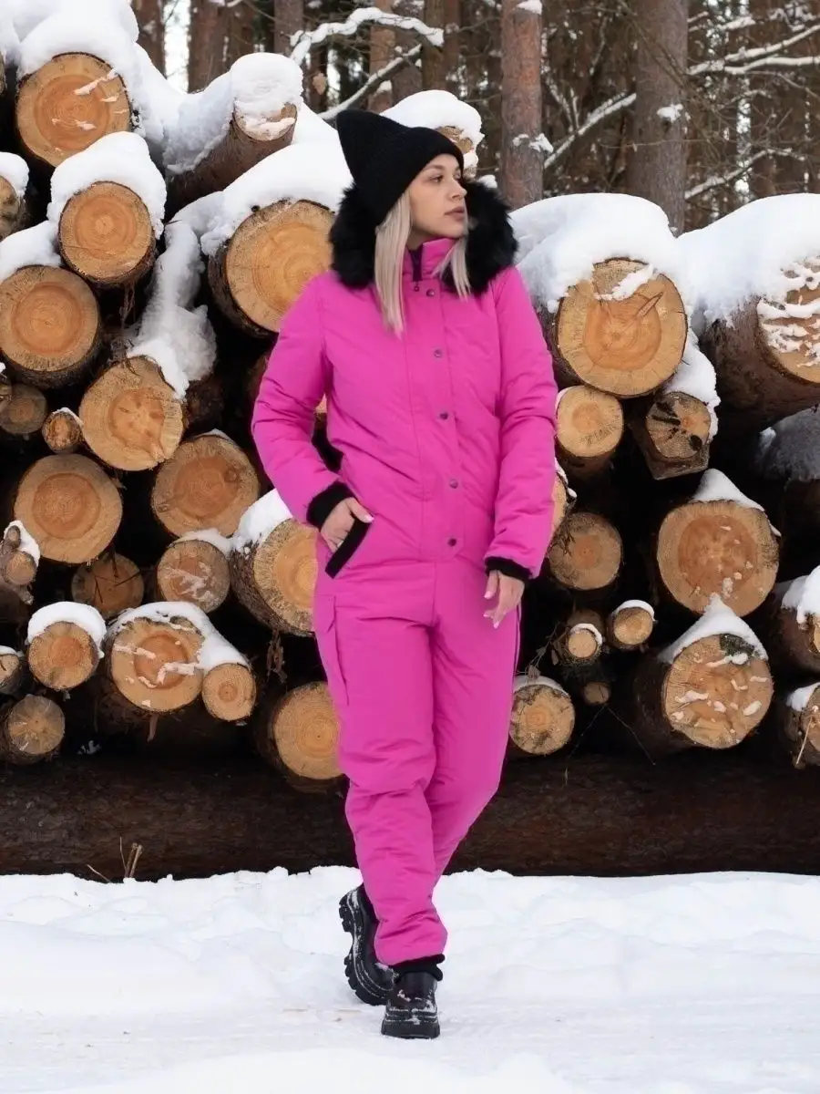Комбинезон женский зимний горнолыжный костюм одежда Sportsolo 55556535 купить за 10 395 ₽ в интернет-магазине Wildberries
