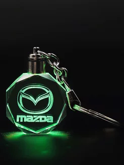 Брелок автомобильный Мазда (Mazda) с подсветкой