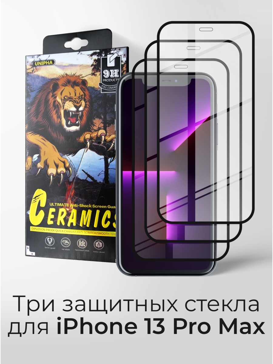 Защитное стекло 13 pro max