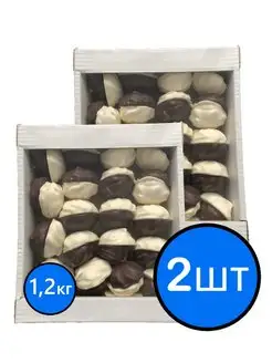 Зефир "Ассорти" глазированный, 1,2кг х 2шт