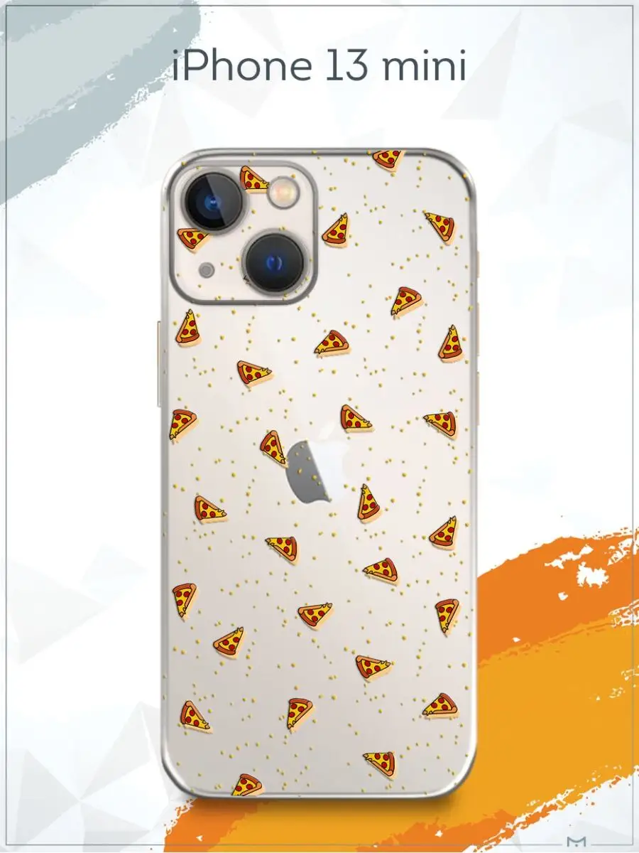 Чехол на iPhone 13 mini для Айфон 13 мини с принтом Пицца Мобилиус 57772941  купить за 56 700 сум в интернет-магазине Wildberries