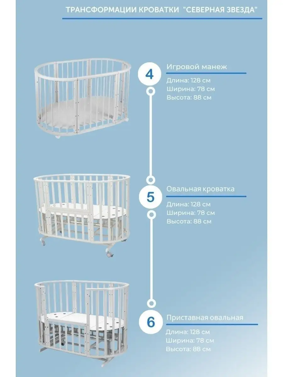 Кровать детская 9 в 1 инструкция