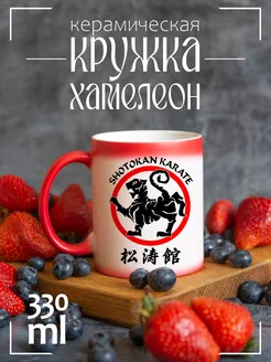 Кружка хамелеон Shotokan karate (каратэ)