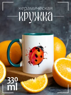 Кружка "Краски. Божья коровка"