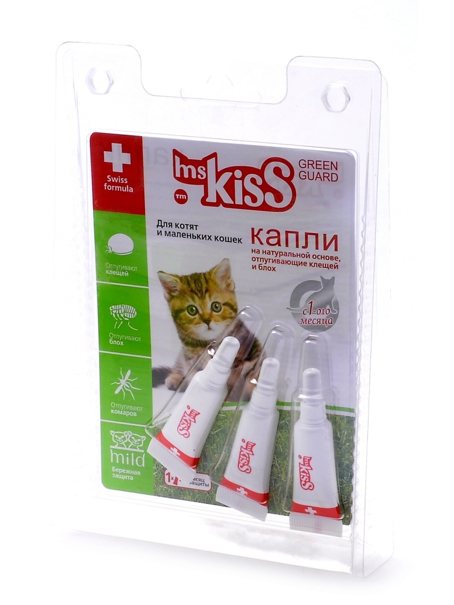 Капли от блох для кошек. MS.Kiss капли от блох и клещей Green Guard для кошек и котят. MS Kiss капли репеллентные для кошек 3 шт. MS Kiss капли репеллентные для кошек 3 шт 2.5 мл. Мисс Кисс капли для котят.