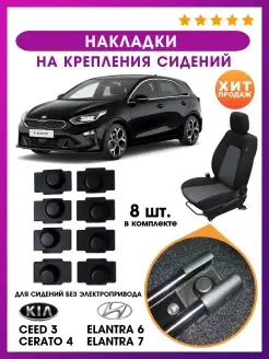 накладки kia ceed 3, cerato 4, Hyundai Elantra 6, 7