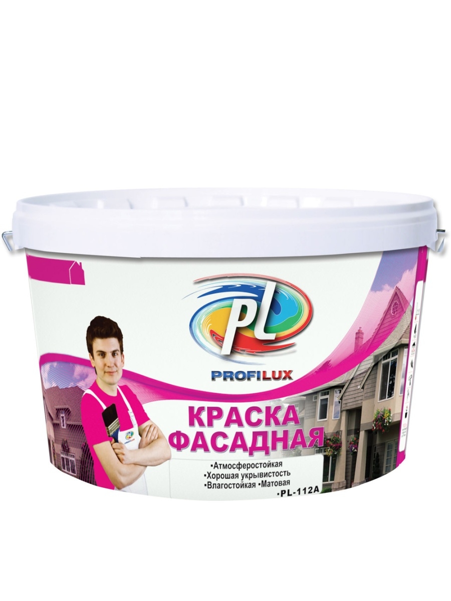 краска фактурная для фасадов и интерьеров profilux