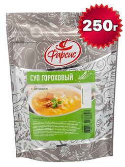 Суп гороховый с беконом 300г мираторг