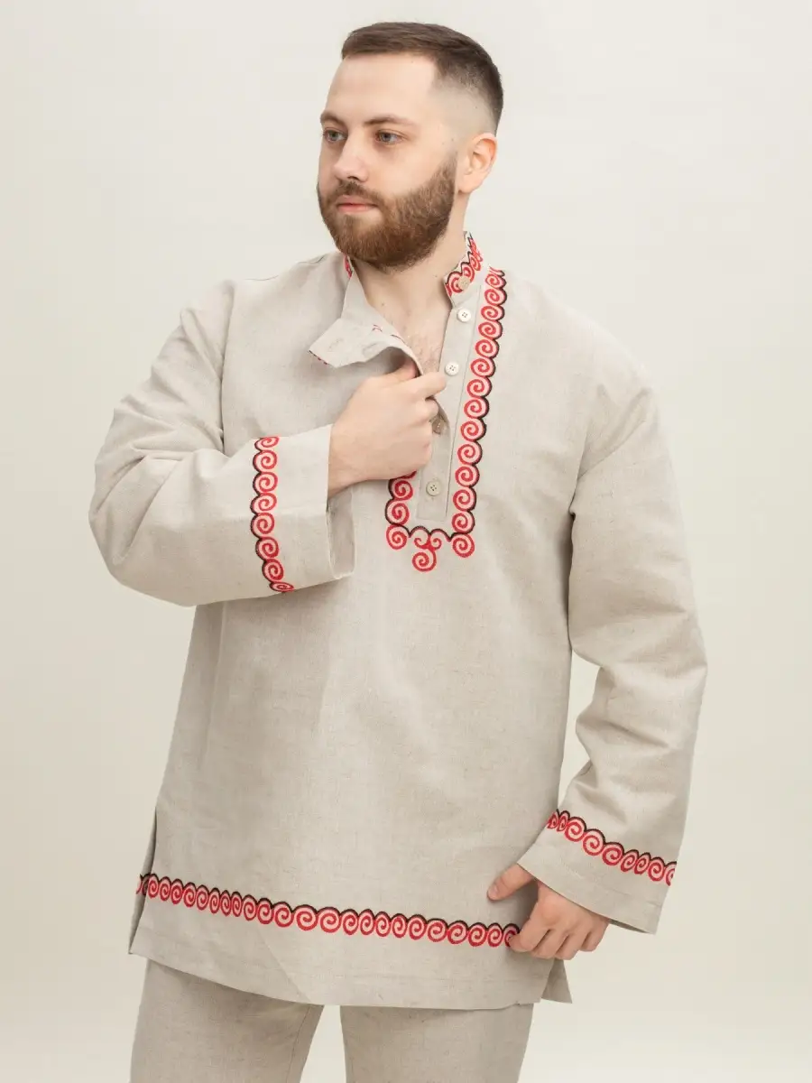 Косоворотка русская рубаха