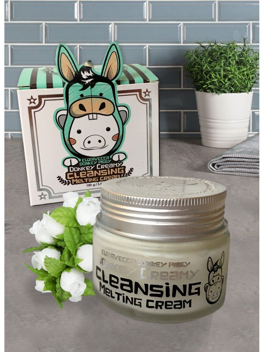 Donkey piggy silky creamy donkey steam moisture milky cream фото 114