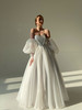 Свадебное платье из органзы бренд Rosanna продавец Продавец № 27956