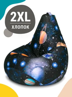 Кресло мешок груша XXL жаккард