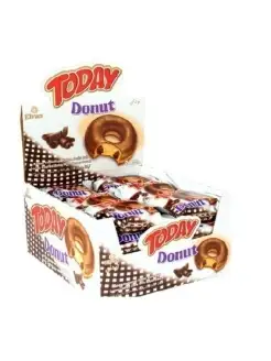 Пирожное Today Donut Шоколад 50 г Х 24