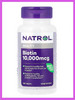 Biotin, 10 000 мкг, Биотин 100 таб бренд Natrol продавец Продавец № 564429