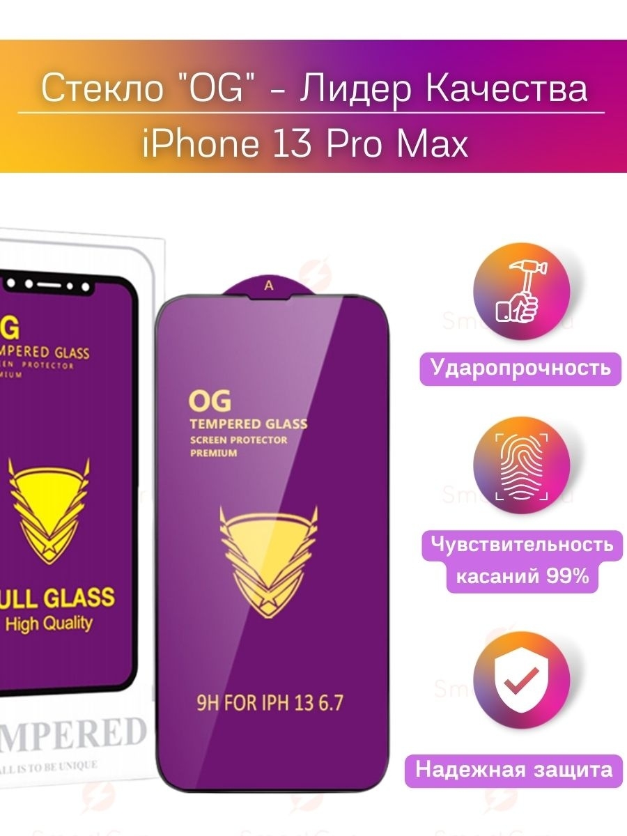 Защитное стекло 13 pro max