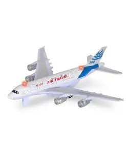 Игрушка детский самолет металлический Airbus A380 1 300