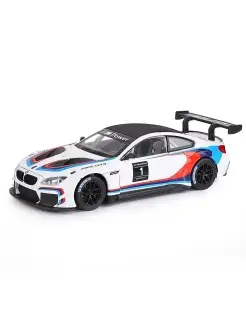 Игрушка детская машинка металлическая модель BMW M6 GT3 1 32