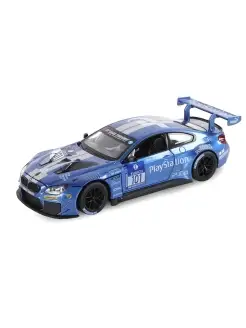 Игрушка детская машинка металлическая модель BMW M6 GT3 1 32