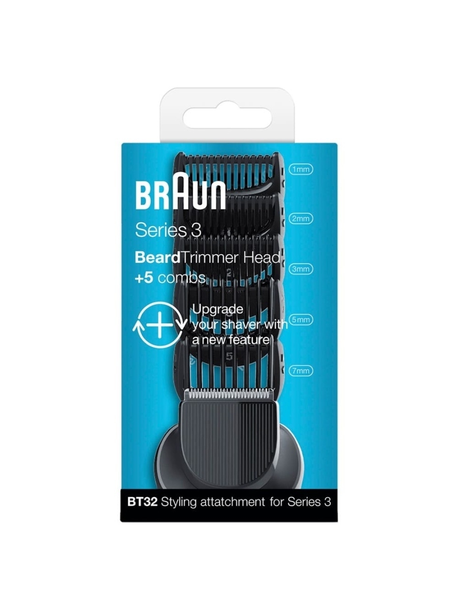 Насадка браун 3. Набор насадок Braun bt32. Сменный блок для бритвы Braun Beard Trimmer. Насадка-стайлер Braun bt32. Braun сменный блок BT 32.