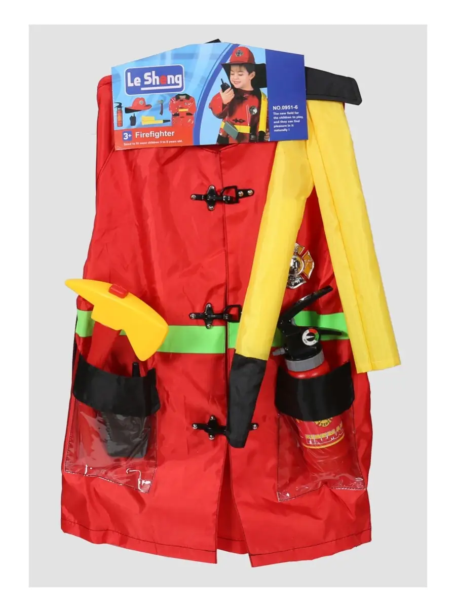 Детский костюм Пожарного, рост 110-146 см