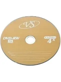 Диск DVD-R 4.7Gb, 120 min, 1-16x, 4 шт