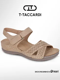 Сандалии женские летние кожаные на платформе