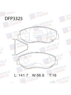 Тормозные колодки передние HONDA CR-V RD (01-06), ELEMENT