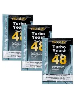 Дрожжи спиртовые 48 Turbo Pure, 3 шт