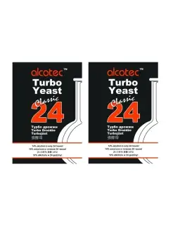 Дрожжи спиртовые 24 Classic Turbo, 2 упаковки