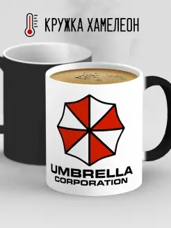 Кружка хамелеон Umbrella Corporation Resident Evil