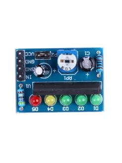 ARDUINO индикатор уровня звука НА БАЗЕ KA2284