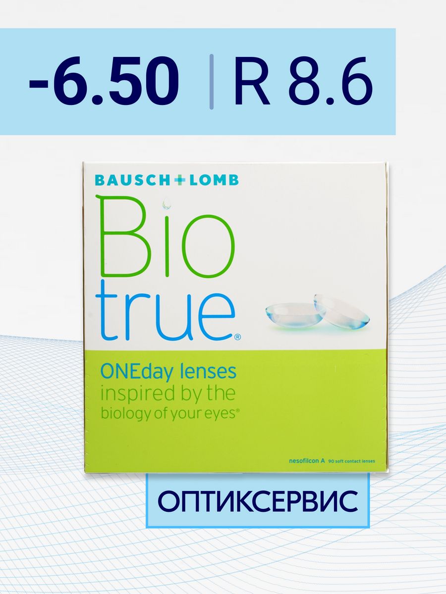 Контактные линзы biotrue oneday