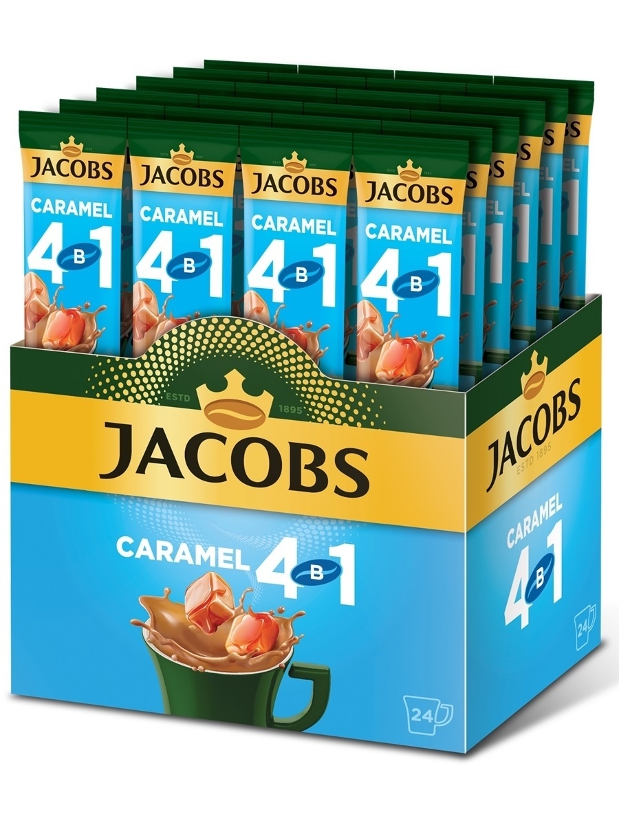 Jacobs кофе caramel с ар карам раст 95г фото 113