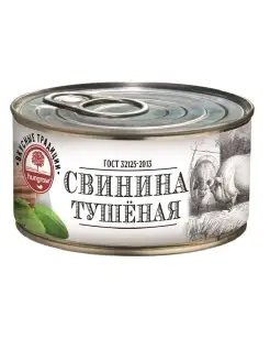 Свинина тушеная 325 гр