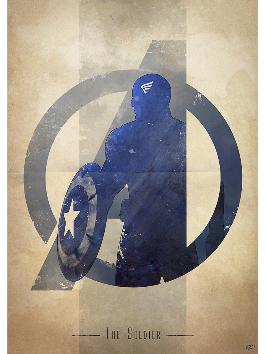 Плакаты Марвел Капитан Америка