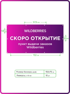 Карта открытия пвз wildberries