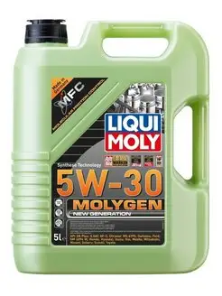 Масло моторное Molygen New Generation 5W30 5л. 9043