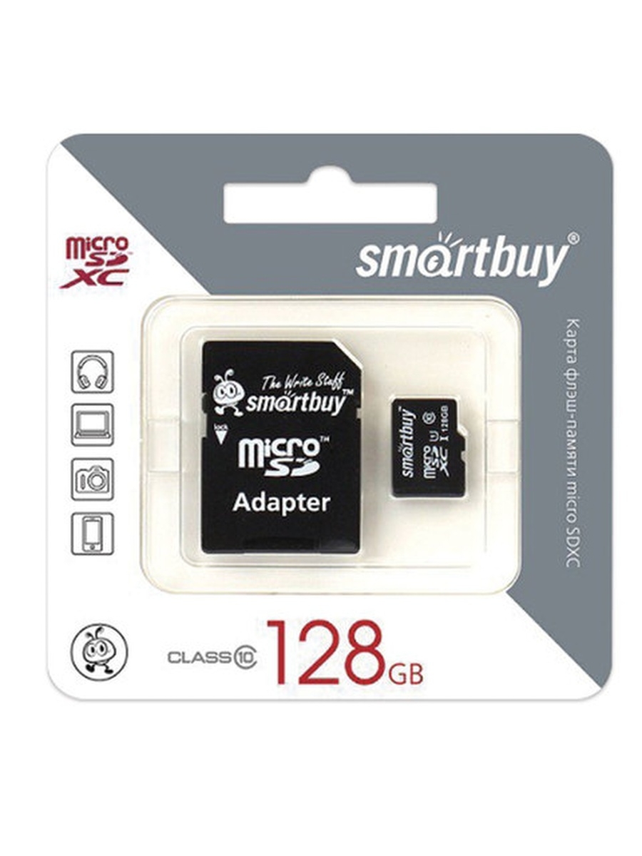 Карта памяти smartbuy 64gb microsd