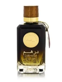 Арабский парфюм спрей Dirham Oud древесный аромат с удом