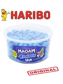 мармелад жевательный драже Maoam Kracher Blue, 1,2 кг