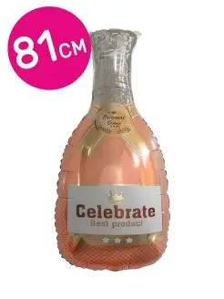 Воздушный шар Бутылка Шампанского Celebrate, 81 см