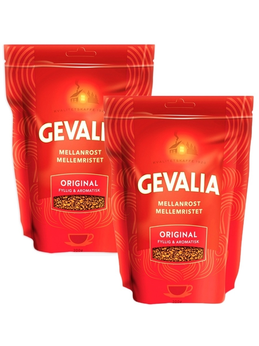 Кофе растворимый gevalia original