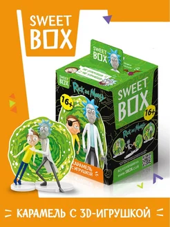 Sweet box Свитбокс Рик И Морти Карамель с игрушкой, 1 шт