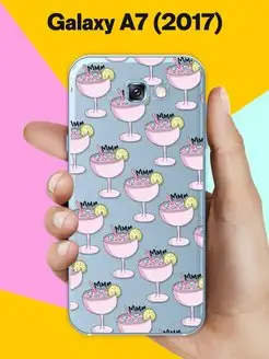 Чехол на Galaxy A7 (2017) с принтом