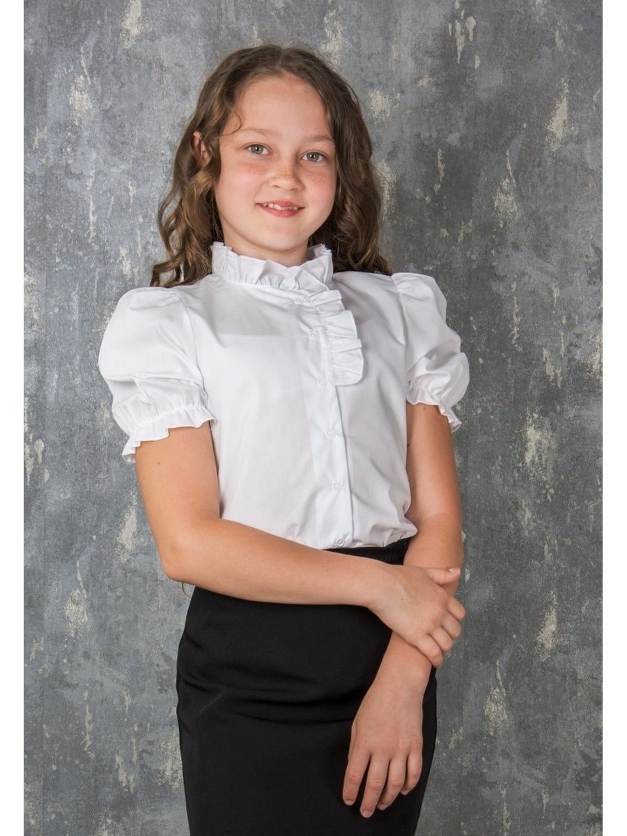 Блузка с фонариками для девочки