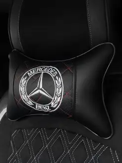 Подушка в машину для шеи автомобильная Mercedes-Benz