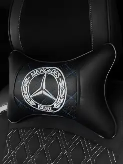 Подушка в машину для шеи автомобильная Mercedes-Benz