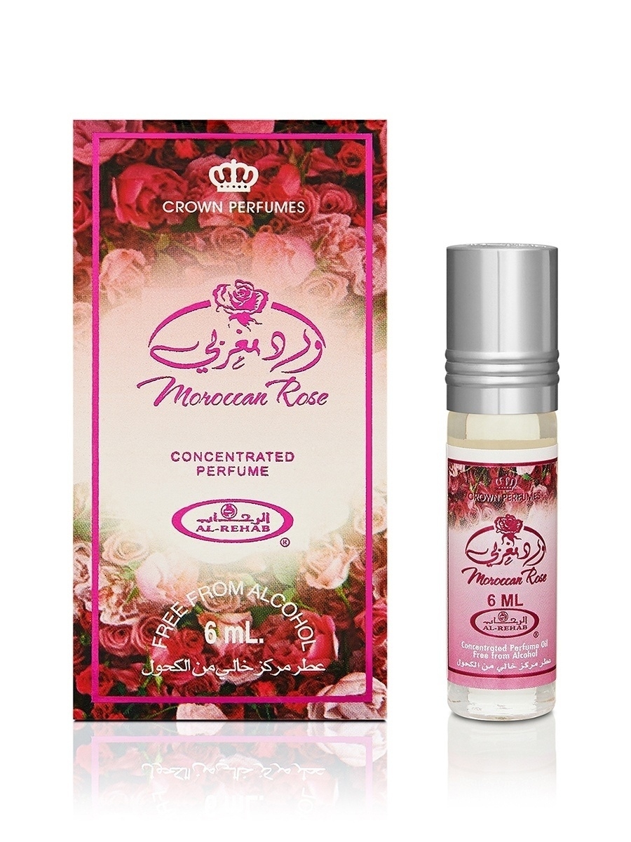 Аль Рехаб масляные духи с ароматом розы