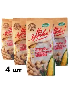 Отруби кукурузные хрустящие, 175гр*4 шт