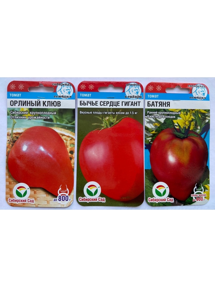 Семена томатов фирмы Сибирский сад 50 см
